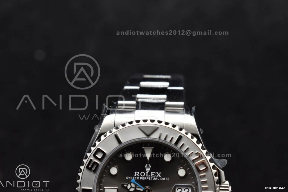 268622 A Yacht-Master Best CVSF Dial Case and Edition 316L 37mm Gray Bracelet Effortless SS 1215 1:1 0127